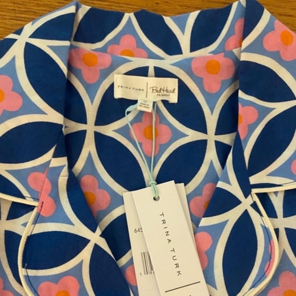 ❤️ Bed Head Classic Shorty PJ Pajama Two-Piece Set Size Small NWT